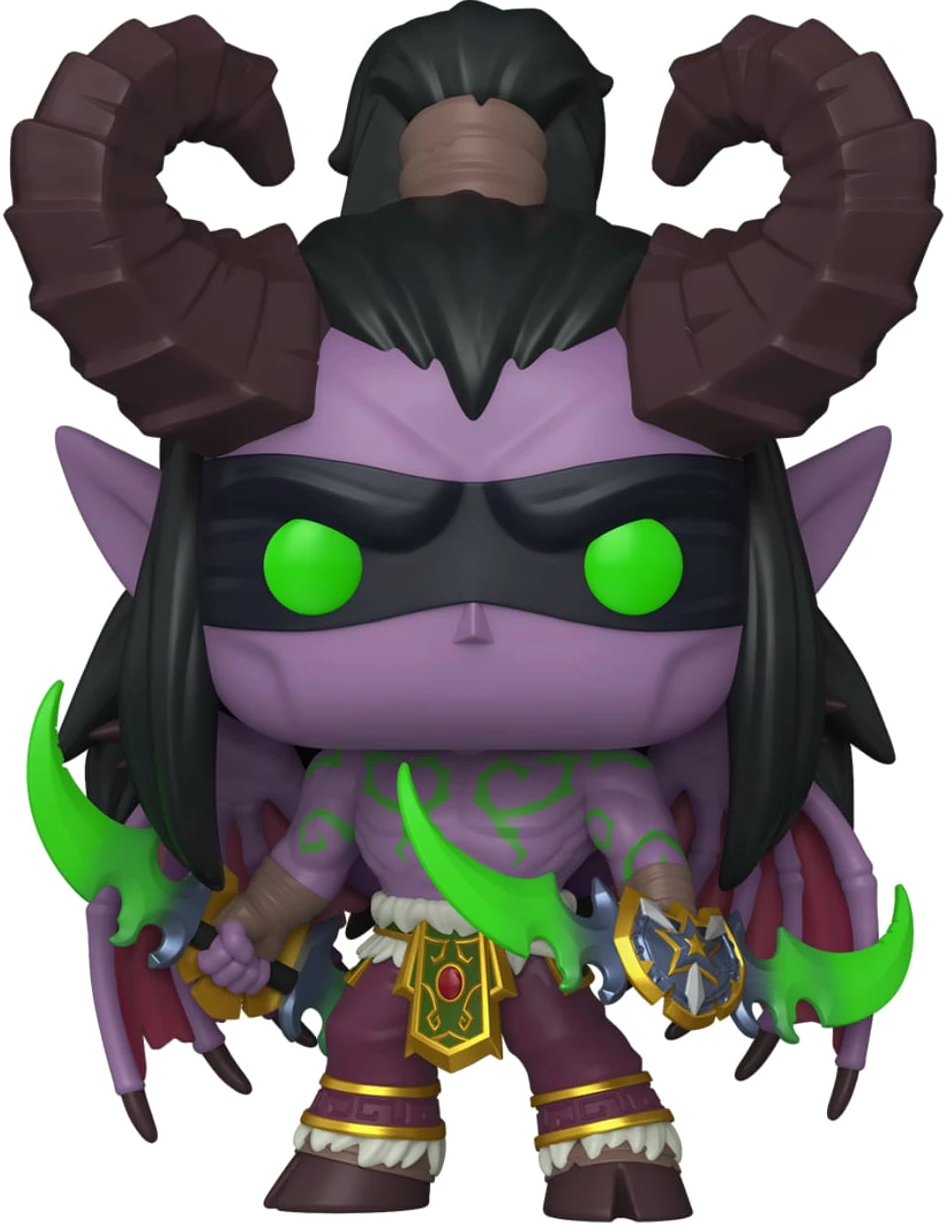 Колекційна фігурка FUNKO POP Games: World of Warcraft - Illidan w/chase (889698861083)